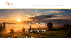Desktop Screenshot of haus-sonnabend.de